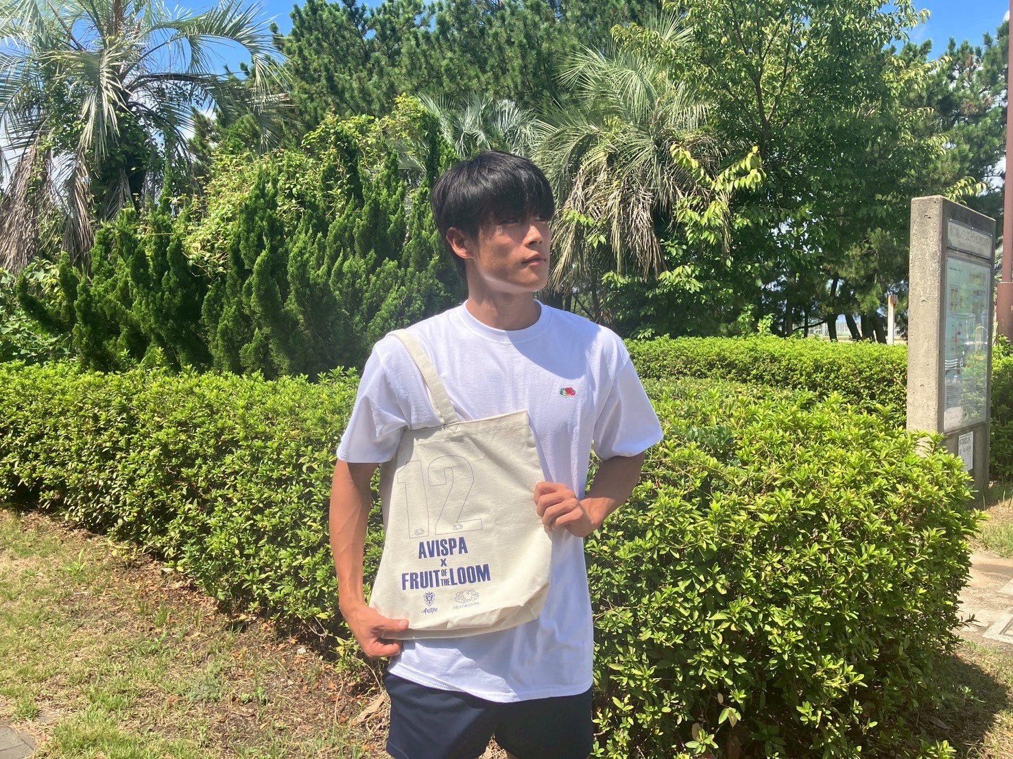 FRUIT OF THE LOOM トートバッグ（きなり）