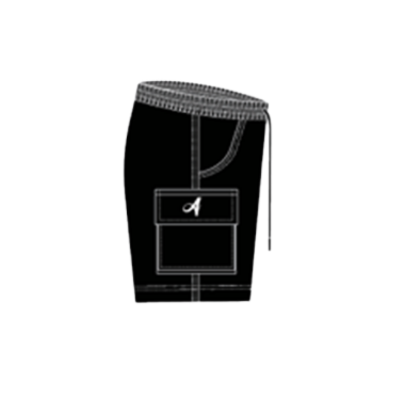 AE-706 Cargo Shorts Color Black | アパレル | AVISPA ONLINE SHOP