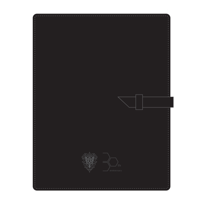 30周年レザーメモカバー&デュアルペンセット ～選手の言葉を刻んだ1ページ目～【受注商品】