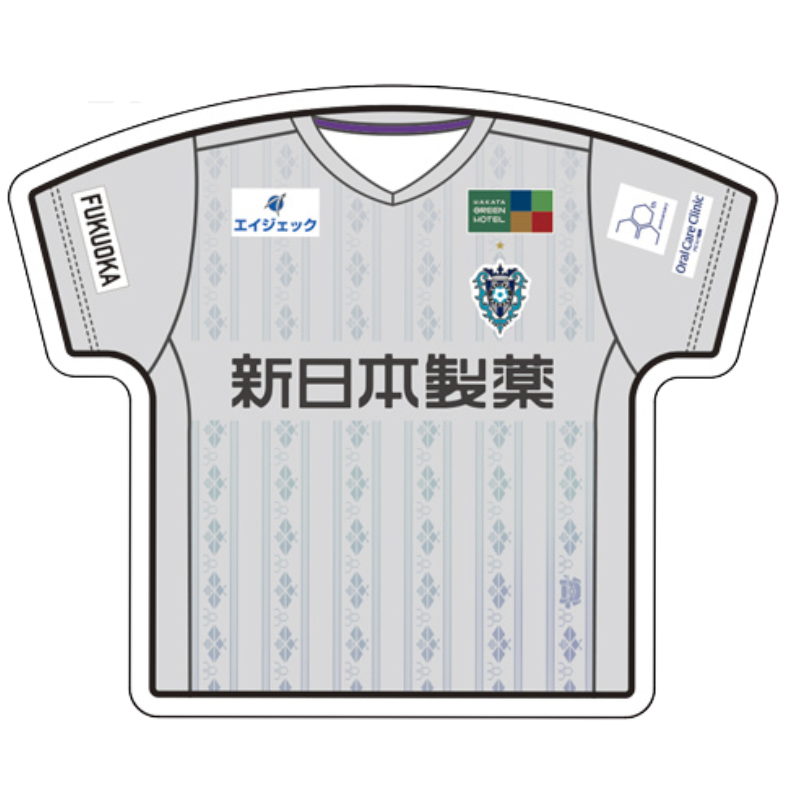 ユニフォーム型クリップマグネット 25（2個セット）