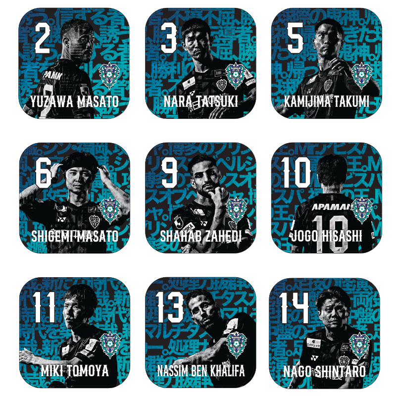 ビジョンハンドタオル（22選手） | タオル,プレイヤーズタオル