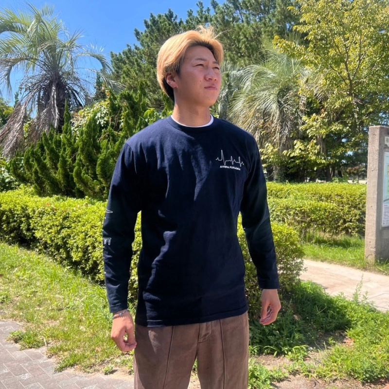 鼓動長袖Tシャツ 26-27