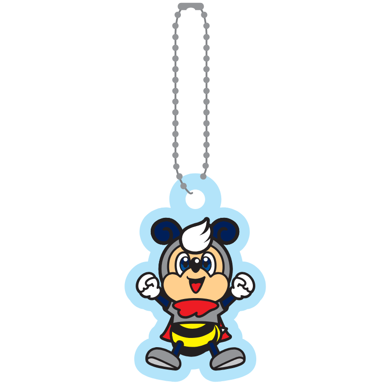 チャーム付き紙巻ボールペン(スビーくん)