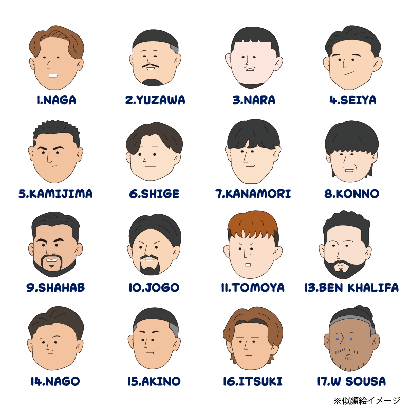 似顔絵マフラーキーホルダー