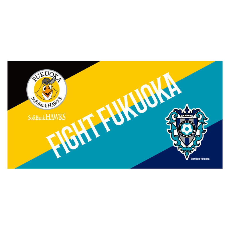 ファイト！九州 アビスパ福岡×福岡ソフトバンクホークス コラボステッカー24