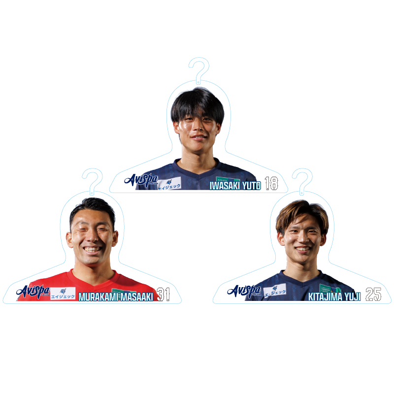 全選手展開 アクリルハンガー【受注商品】 | 雑貨 | AVISPA