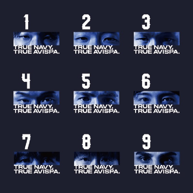 プレーヤーズEYE Tシャツ(ネイビー)【受注商品】