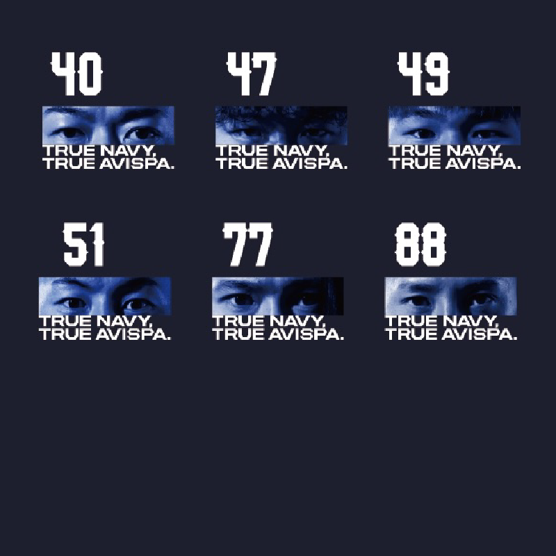 プレーヤーズEYE Tシャツ(ネイビー)【受注商品】