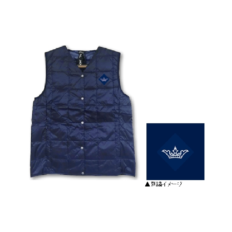 TAIONダウンベスト(ネイビー)