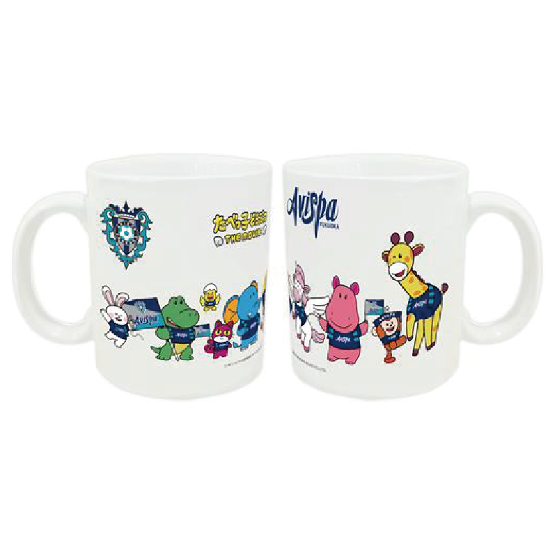 たべっ子どうぶつ THE MOVIE×アビスパ福岡 マグカップ