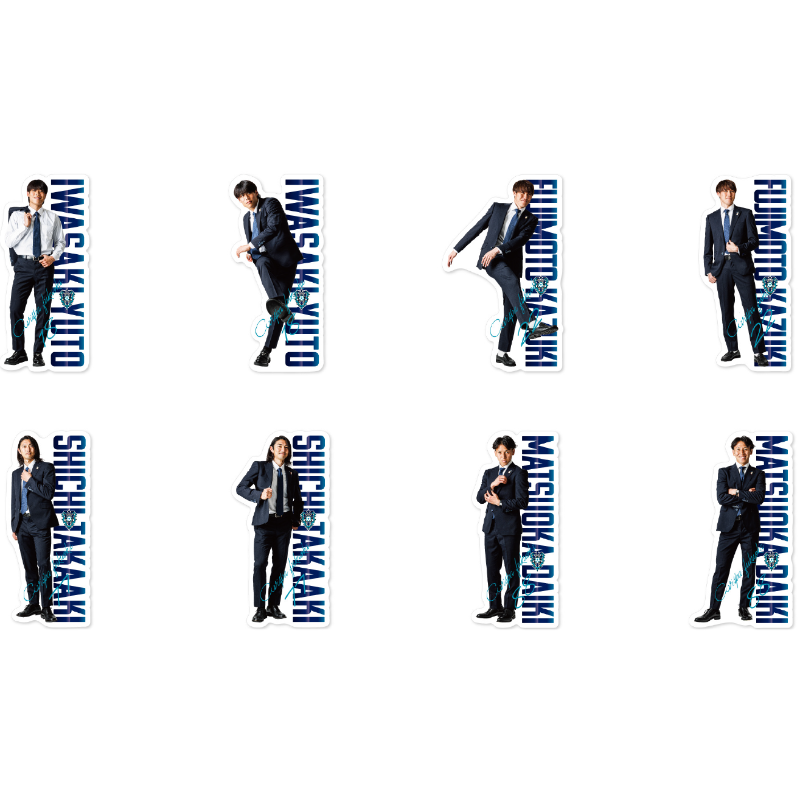 スーツステッカー（2枚セット）全4種