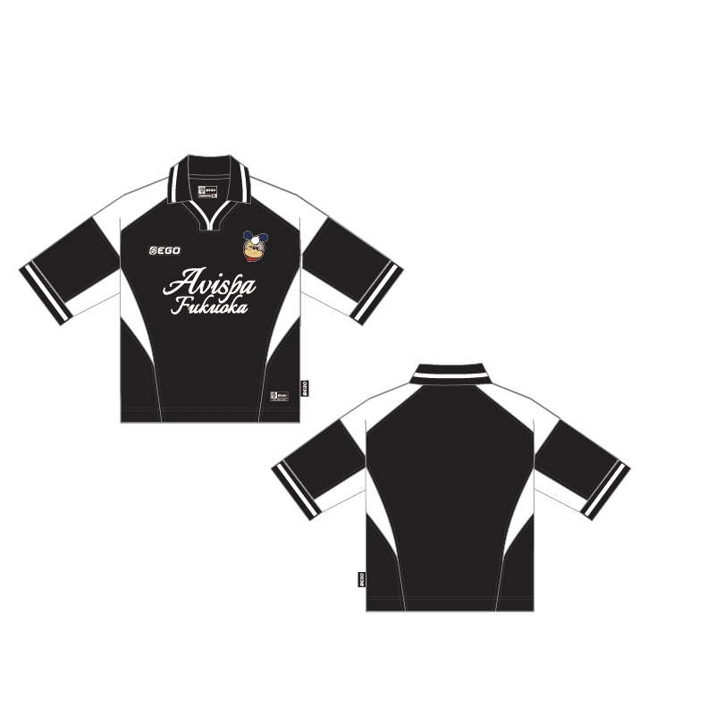 AE-603 Oversize Short Sleeves Shirt Color Black