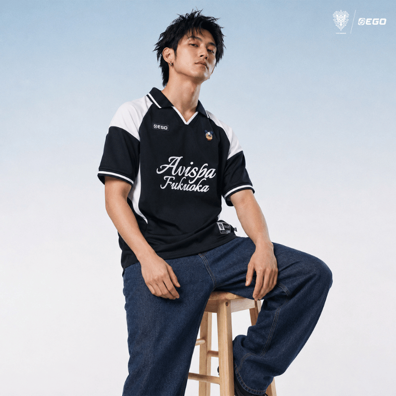 AE-603 Oversize Short Sleeves Shirt Color Black