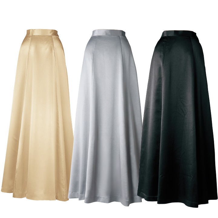 コムデギャルソンガール　シルクサテン　スカート コムデギャルソンガール シルクサテン スカート コムデギャルソン