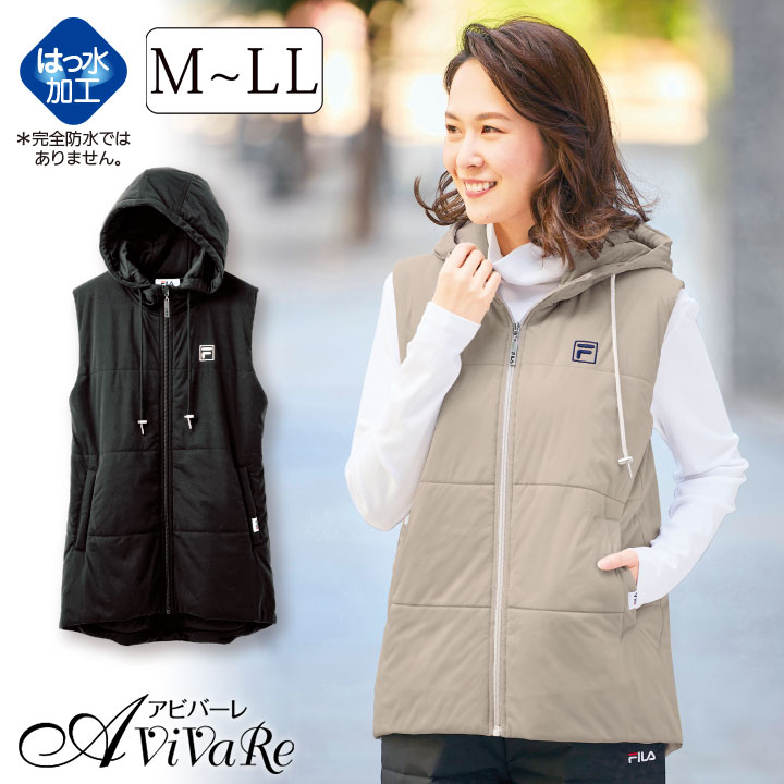 新品　FILAベストLサイズ 70248】FILA 重ね着に便利な中綿ベスト