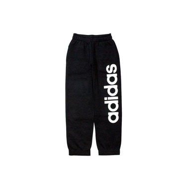ADIDAS ESSENTIALS LINEAR SWEAT JOGGER PANTS(BLACK/WHITE)