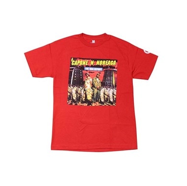 CLASSIC MATERIAL NY CAPONE N NORE T-SHIRTS(RED)