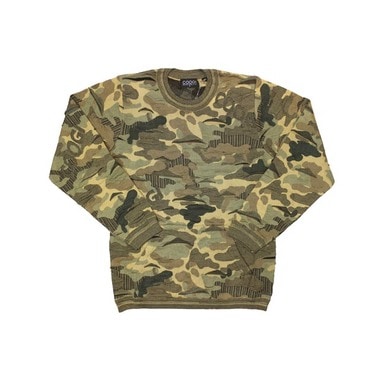 COOGI CAMOUFLAGE SWEATER(C61031)