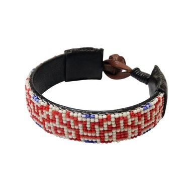 HTC MARY SLIM BRACELET(13SHTBR048:RED/WHITE)