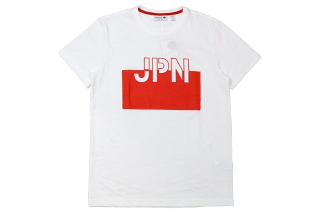 LACOSTE SPORT WORLD SUPPORTER T-SHIRTS(TH6557 2SC:WHITE)