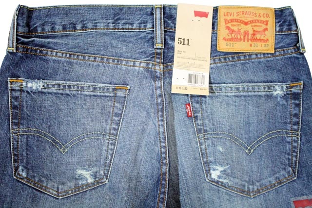 LEVI'S 511 SLIM FIT DENIM PANTS(045111659) | Brand,G-L
