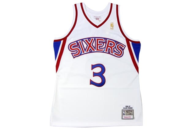 MITCHELL & NESS ALLEN IVERSON 96-97 NBA AUTHENTIC JERSEY(PHILADELPHIA 76ERS)