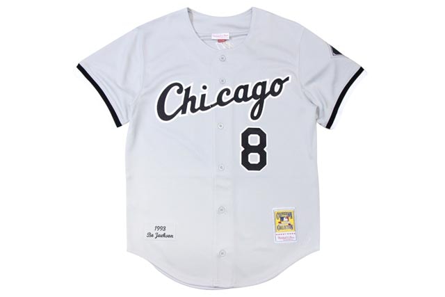 MITCHELL & NESS MLB AUTHENTIC JERSEY (CHICAGO WHITESOX/1993:BO JACKSON #8) 7229A