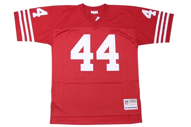 MITCHELL & NESS LEGACY JERSEY (SAN FRANCISCO 49ERS/SCARLET/1990/TOM RATHMAN)