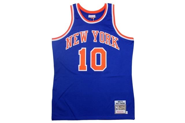 MITCHELL & NESS NBA AUTHENTIC JERSEY (NEW YORK KNICKS/1972-73 WALT FRAZIER)