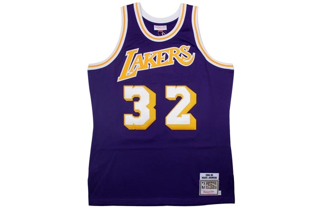 MITCHELL & NESS NBA AUTHENTIC JERSEY (LOS ANGELES LAKERS/1984-85 MAGIC JOHNSON)