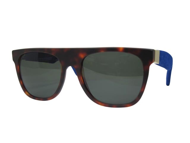 SUPER SUNGLASS(900:FLAT TOP:BLUE SUEDE MATTE) | Brand,S-Z,SUPER
