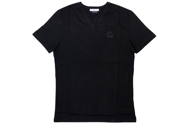 VERSACE COLLECTION V-NECK T-SHIRTS(V800359/VE9000:BLACK)