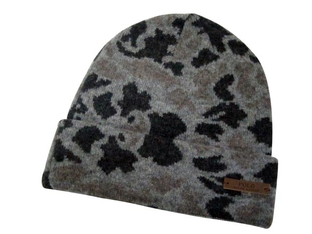 POLO RALPH LAUREN CAMO MERINO BEANIE(6F0298:015)