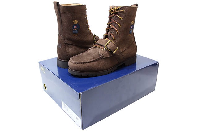 POLO RALPH LAUREN RANGER POLO BEAR SUEDE BOOT