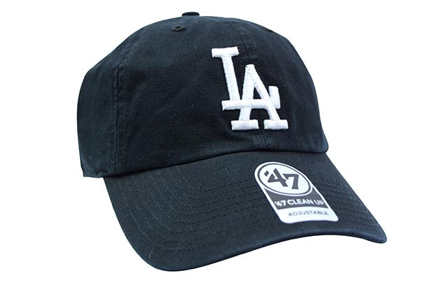 '47 LOS ANGELES DODGERS '47 CLEAN UP CAP (BLACK)