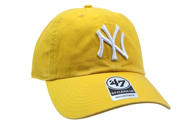 '47 NEW YORK YANKEES 47' CLEAN UP CAP(YELLOW GOLD)