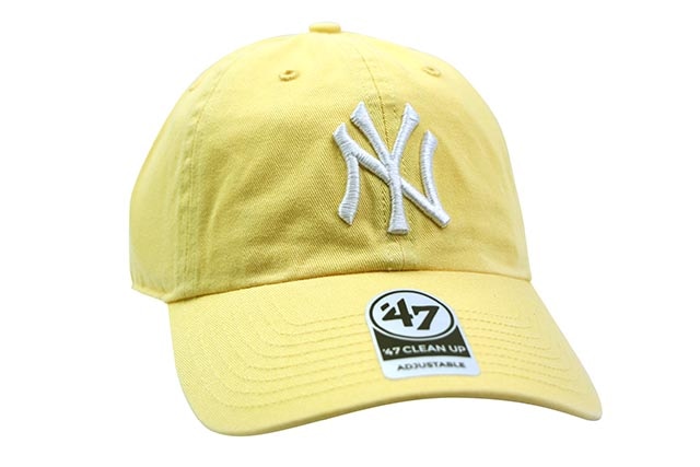 '47 NEW YORK YANKEES 47' CLEAN UP CAP(MAIZE)