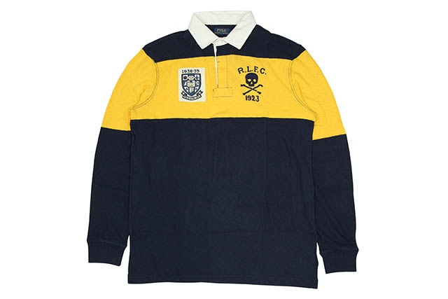 POLO RALPH LAUREN COLOR-BLOCKED RUGBY SHIRT (710718743001)