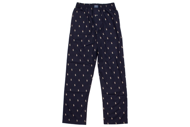 POLO RALPH LAUREN PAJAMA PANTS (NAVY/CREAM)