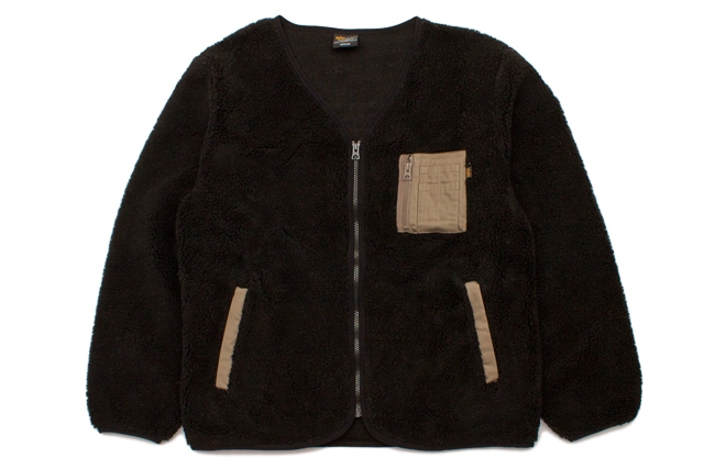 ALPHA ZIP BOA LINER JKT(TC1300-0001:BLACK)