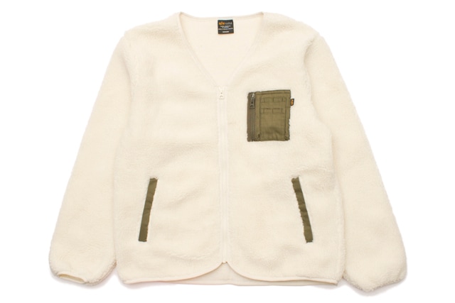 ALPHA ZIP BOA LINER JKT(TC1300-0001:OFF WHITE)