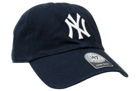 '47 NEW YORK YANKEES '47 CLEAN UP CAP (NAVY)