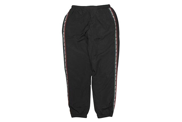 CANAL NEW YORK DECO TRACK PANTS (BLACK/MULTI)