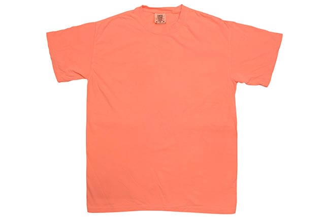 COMFORT COLORS ADULT T-SHIRT (NEON RED ORANGE) | Brand,A-F,COMFORT