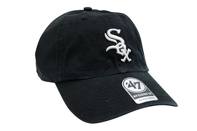 '47 CHICAGO WHITE SOX '47 CLEAN UP CAP (BLACK)