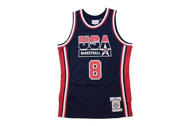MITCHELL & NESS AUTHENTIC JERSEY TEAM USA 1992 SCOTTIE PIPPEN #8