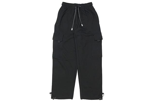 PRO CLUB HEAVYWEIGHT FLEECE CARGO PANTS (BLACK) 162
