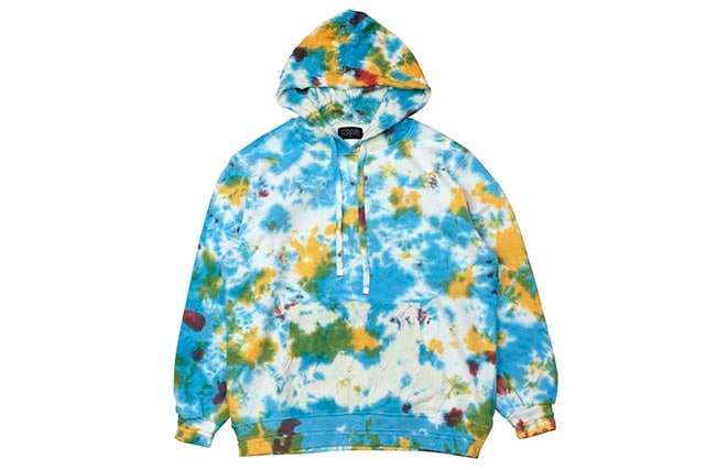 COOGI CUT & SEW TIE DYE HOODY (CG65920:BIGGIE TIE DYE)