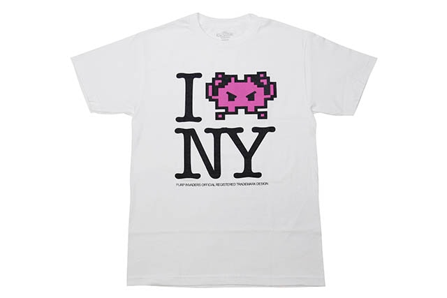 THE SMOKER'S CLUB PURP INVADERS INVADE NY TEE (WHITE)