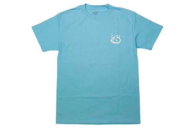 THE SMOKER'S CLUB SMOKIN S LOGO TEE (TURQUOISE)